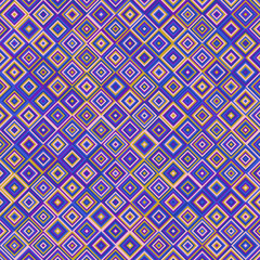 Color Rhombus tile tessellation pattern illustration