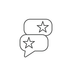 bubble speech and star icons  symbol vector elements for infographic web