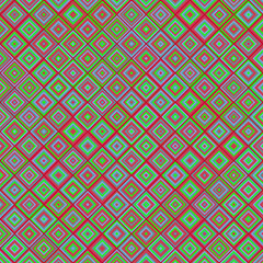 Color Rhombus tile tessellation pattern illustration