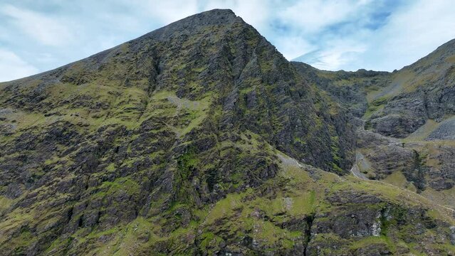 Carrauntoohil Mountain Ireland Aerial