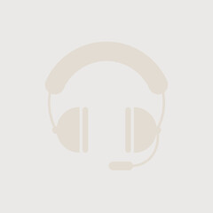 headphone icon. music