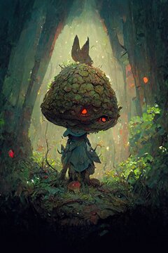 Goblin In The Forest