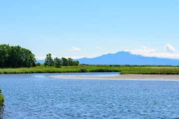 北海道　濤沸湖　初夏
