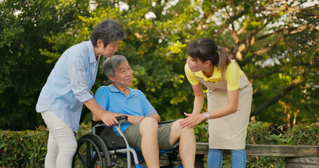 senior elder man rehabilitation