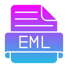 Eml Glyph Gradient Icon
