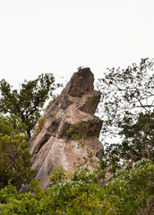 rocks in the mountains