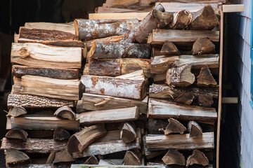 Stacked Firewood