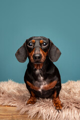 Portrait of a Dachshund