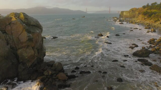 Land's End and Golden Gate Bridge