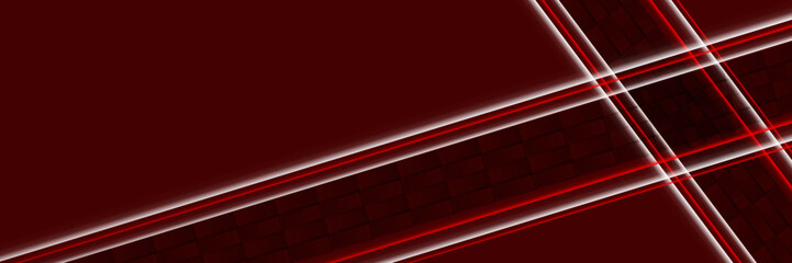 Modern red background vector