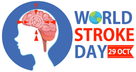 World Stroke Day Banner Design