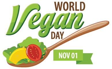 World Vegan Day Logo Design