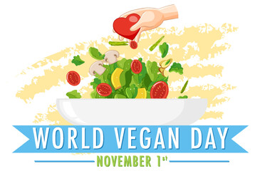 World Vegan Day Banner Design