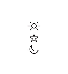 weather icon,vector best line icon.