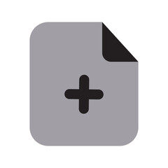 Add Files Icon Two Tone Solid