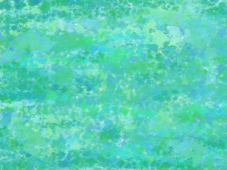 Green Abstract Background, Painting Texture, Art, Mint, Emerald Pattern, Design Element, Border