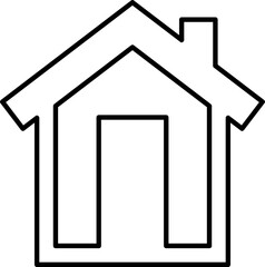 vector home icon illutration on white background..eps