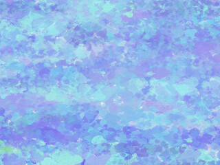 Fototapeta na wymiar Blue Modern Abstract Art Background, Texture, Pattern, Sea, Ocean, Sky Design