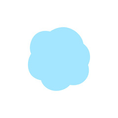 Set of speech bubble boxes vectors for dialogs. Cartoon dialogue Isolated on background