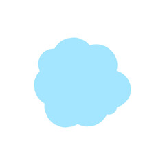 Set of speech bubble boxes vectors for dialogs. Cartoon dialogue Isolated on background