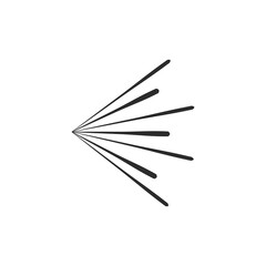 Spray collection. Spray design icon that is sprayed out of the bottle as a vat of water in the air.