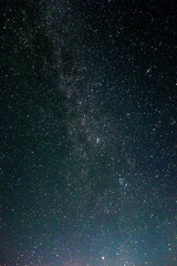 日本、長野から見る天の川の北空。素材,背景