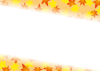紅葉背景テンプレート