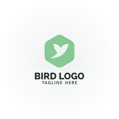 bird logo design resembling the letter y