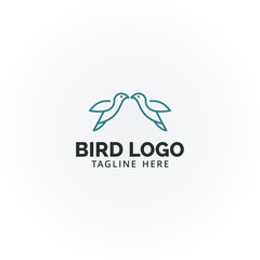 bird logo design resembling the letter y