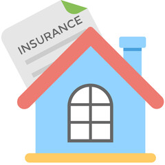 Property Ownership Flat Colored Icon