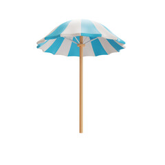 3D Beach Umbrella
