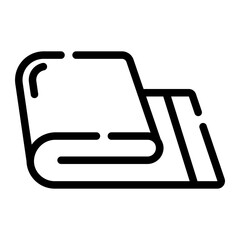 towel line icon