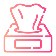 napkins gradient icon