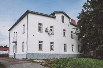 Old house in the town of Sortavala