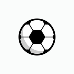 Obraz premium Soccer Ball Icon - Sport Element Vector. 