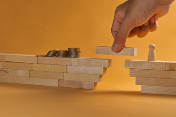 a hand in building up the bridge join the gap to resolve the problem, crowdfunding strategy and...