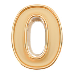 3d golden number 0