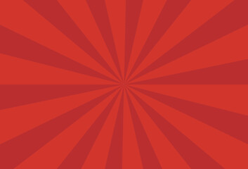 赤色の放射状の線で描かれた背景素材
