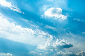 Wolken Formation am Himmel