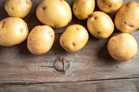 Organic baby potatoes