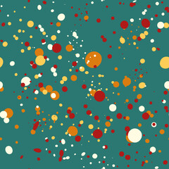 Dots in modern style on light background. Light seamless pattern. Creative vector illustration.