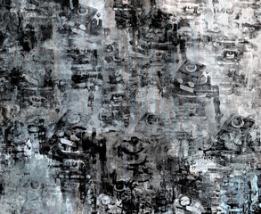 Fototapeta premium Abstract robots image robot army 