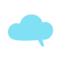 Fototapeta premium Set of speech bubble boxes vectors for dialogs. Cartoon dialogue Isolated on background