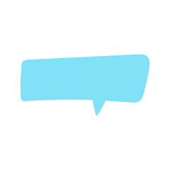 Set of speech bubble boxes vectors for dialogs. Cartoon dialogue Isolated on background