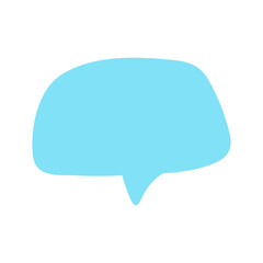 Set of speech bubble boxes vectors for dialogs. Cartoon dialogue Isolated on background
