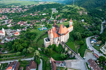 Corvin Castle în Hunedoara în Romania © hecke71