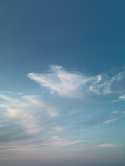Beautiful clouds at sunset
