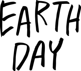 set of black and white letters