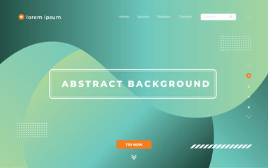 Abstract background design. Landing page template. Website template. Eps10 vector.
