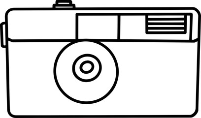 camera line drawing